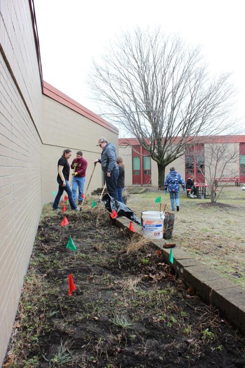 Munster High School plants orchard for Project GREEN