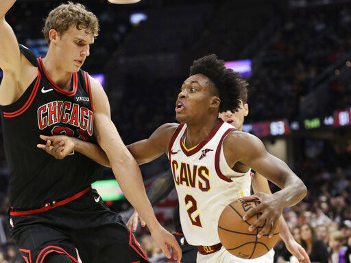 Love, Thompson lead Cavaliers past Bulls 117-11