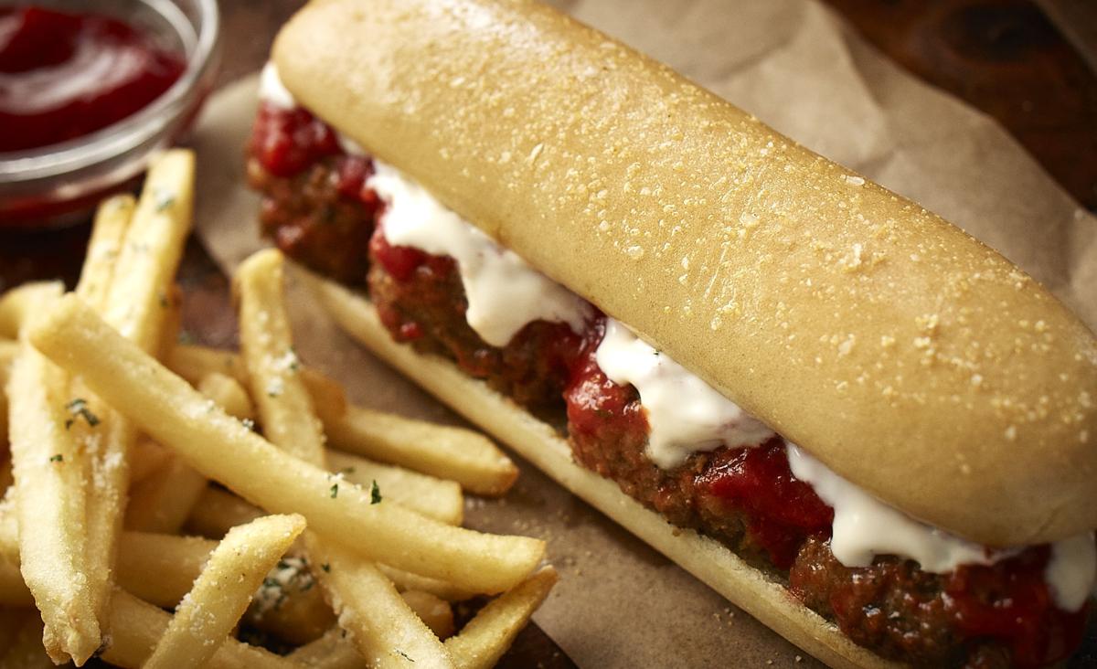 Olive Garden's new meatball breadstick sandwich