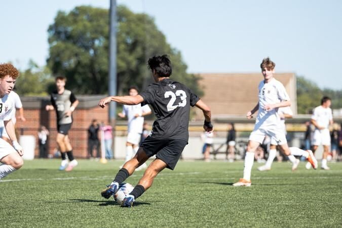 Second-half goals down Men's Soccer at Northern Michigan