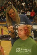 Lake Central students go bald for charity