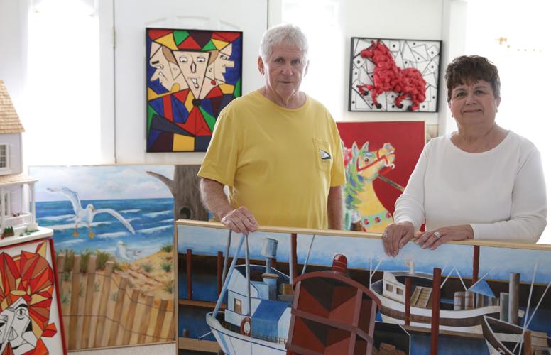 James and Linda Mackey art show