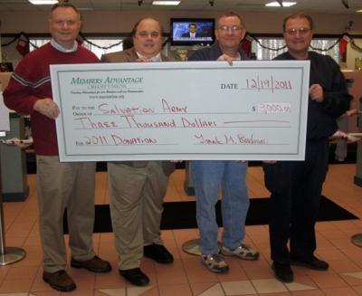 advantage union credit michigan salvation donates army members nwitimes