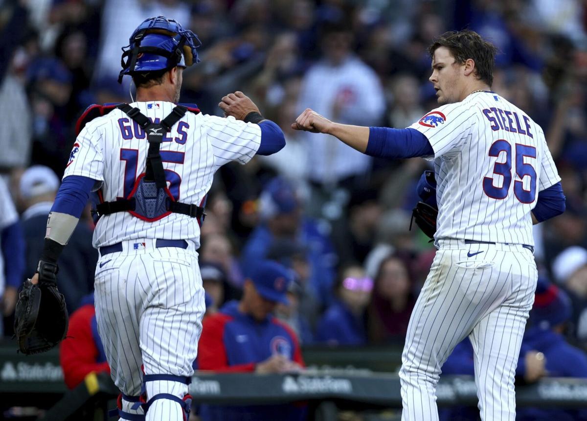 Justin Steele, Yan Gomes help Chicago Cubs blank San Diego Padres