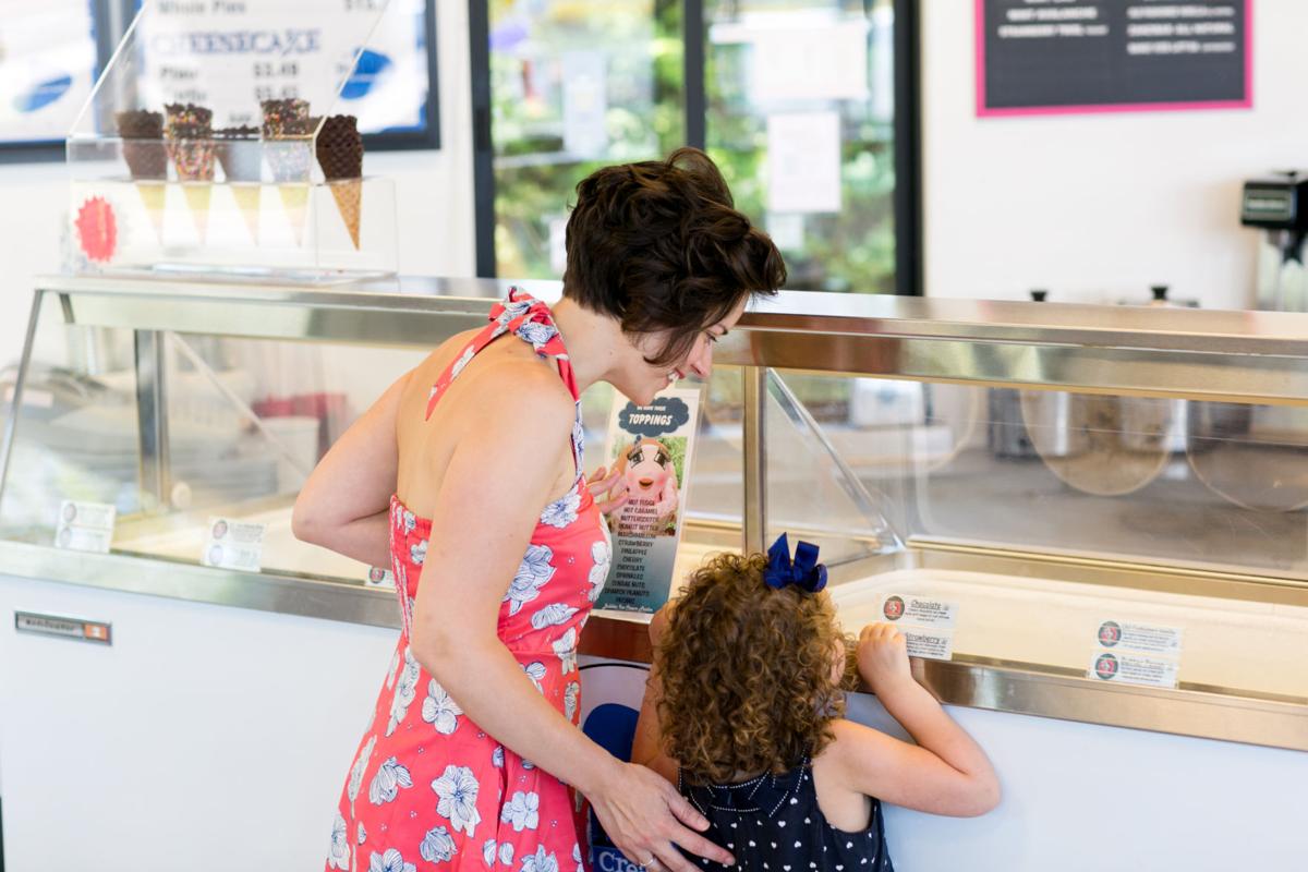 Ice cream shops along the lakeshore Food