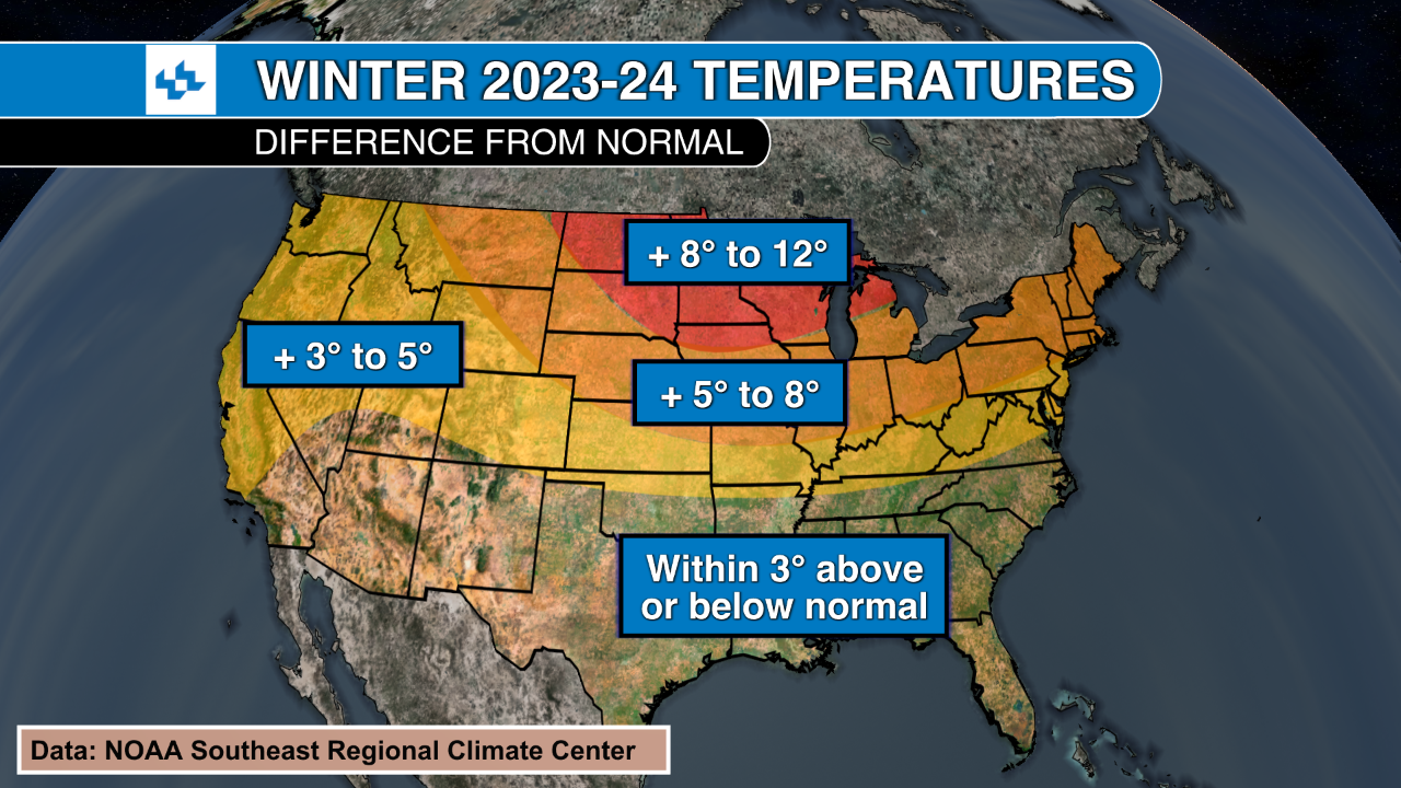 Winter 2023-24 snow forecast? Maps show El Niño trends.