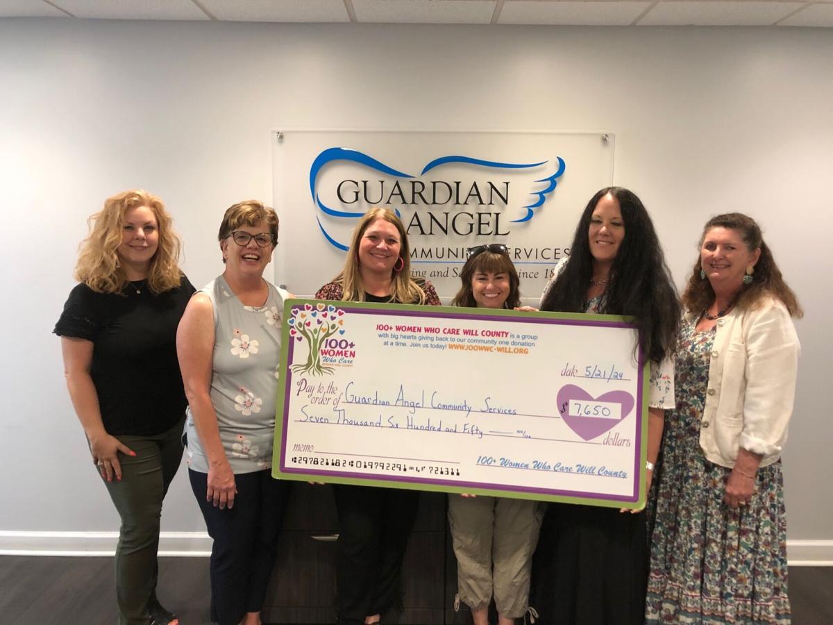 100+ Women Who Care donate $7,650 to help Guardian Angel serve domestic violence victims