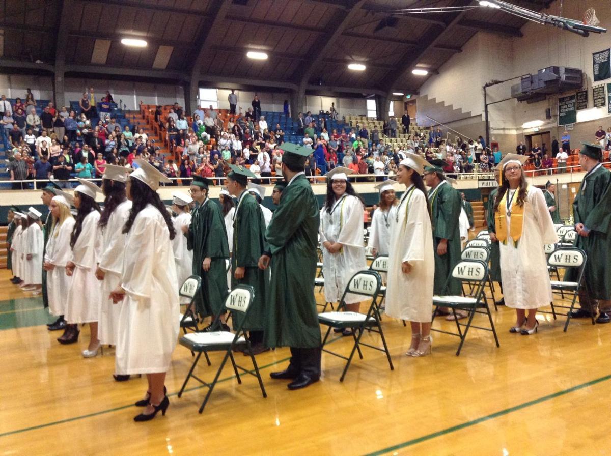 Whiting graduates 85 seniors Education