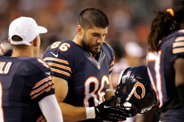 Moore injury further depletes Bears receiving corps