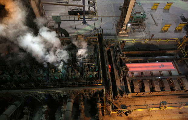Steel production now down 8.3% for the year