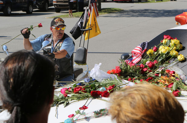 Gallery Hundreds Of Motorcycle Riders Pay Tribute To Fallen Gary 