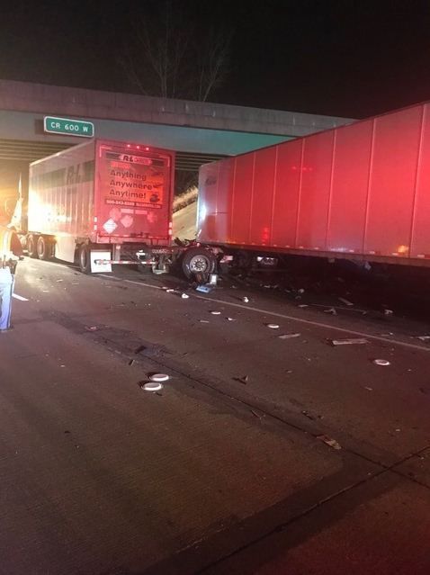 Lanes On I 94 Still Closed After Two Semi Crash Leaves Wisconsin Man