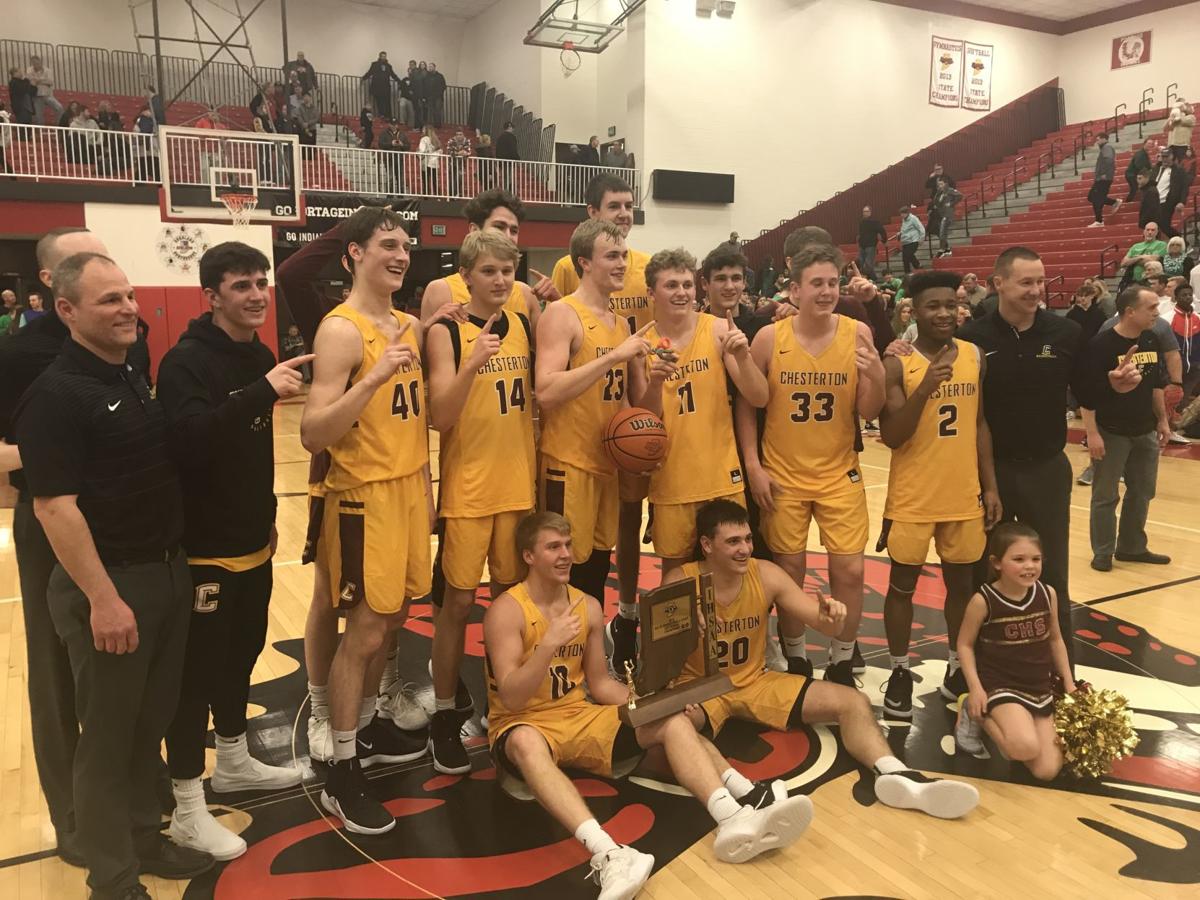BOYS BASKETBALL Chesterton upsets Valparaiso for first sectional title