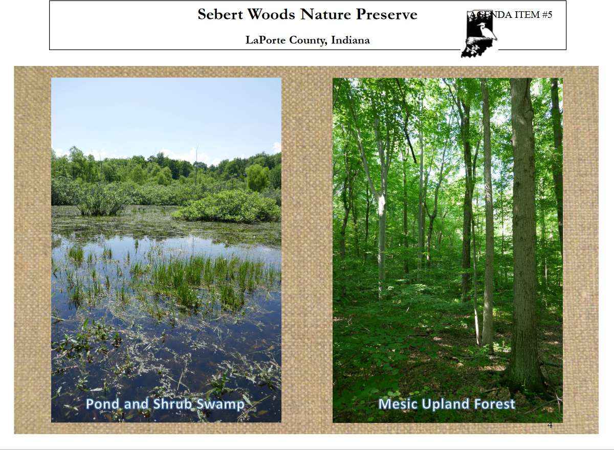 Indiana designates 39 acres in LaPorte County as state's newest nature preserve