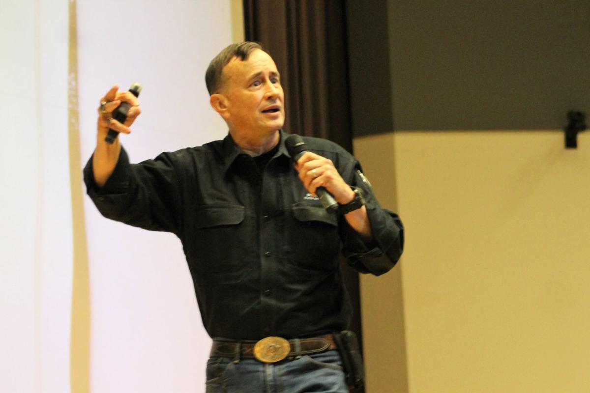 'Never lose your sense of outrage' school safety speaker implores in Porter County training