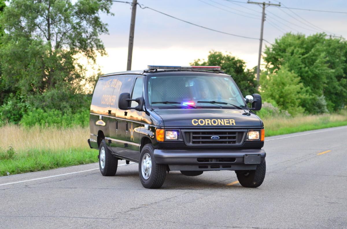 Lake County coroner's van stock