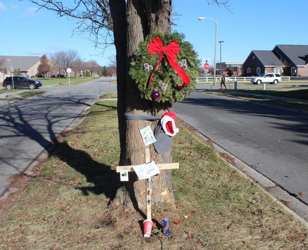 Roadside memorials mark place of rest