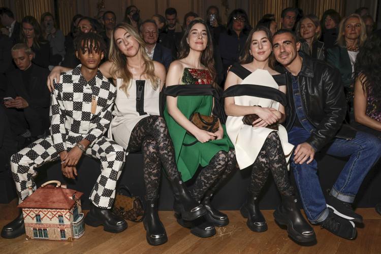 The Celebrities At The Louis Vuitton Women's F/w 2019 Fashion Show