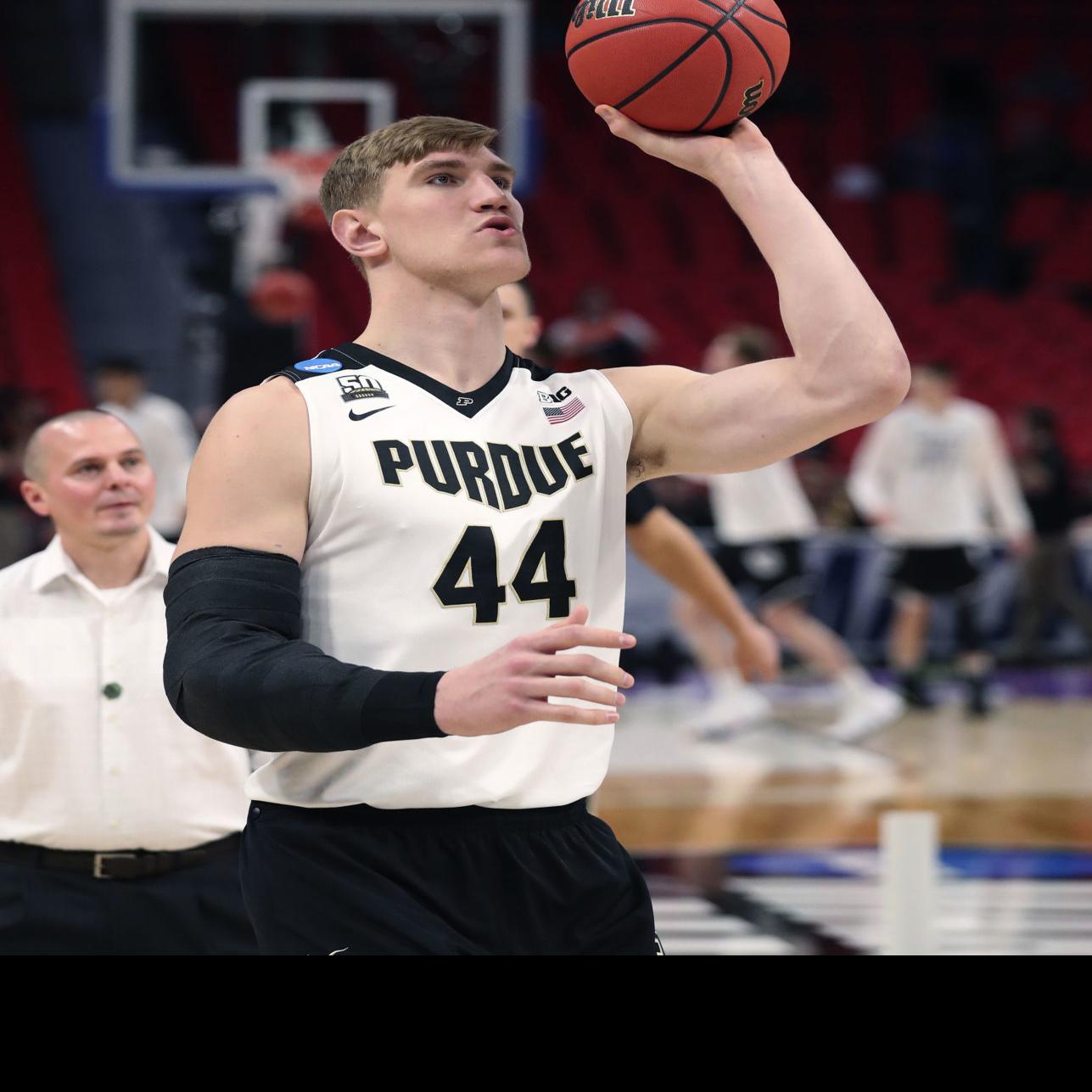 Purdue Coach Doesn T Believe Haas Will Play Even With Brace