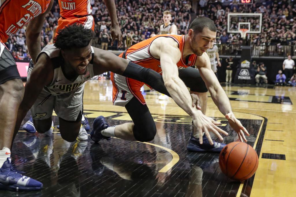 Watch Crown Point Native Sasha Stefanovic Stepped On In First