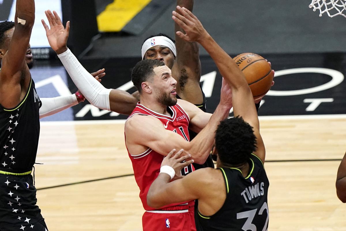 Timberwolves Bulls Basketball