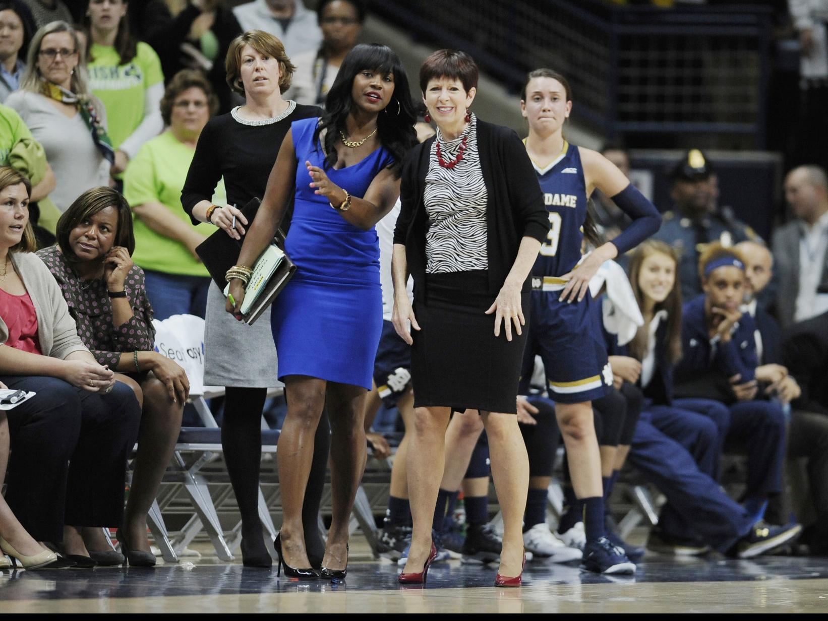 Those Are Big Heels To Fill Niele Ivey Introduced As Notre Dame