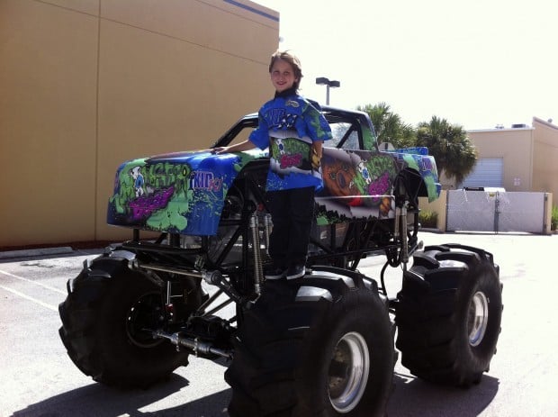 monster truck for kids to drive