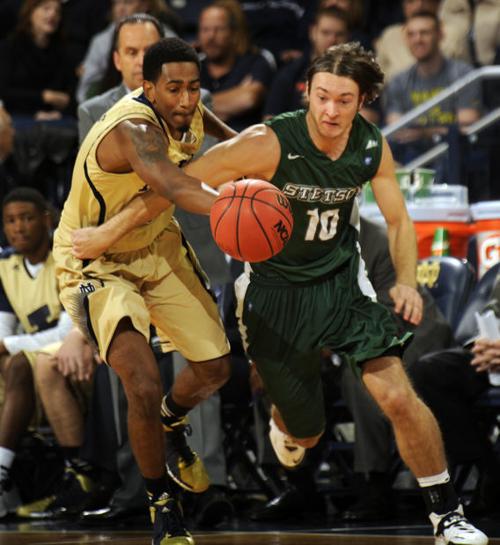 Eric Atkins Hunter Miller Notre Dame Fighting Irish Basketball