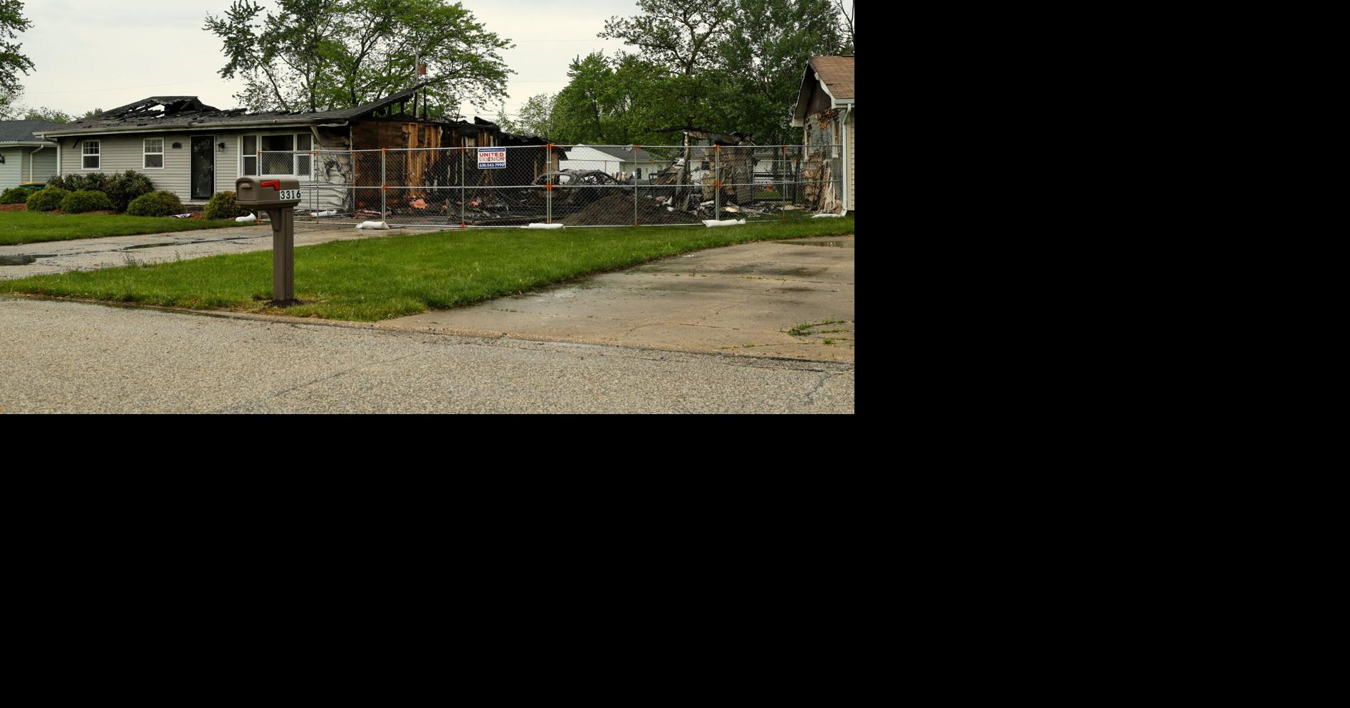 Merrillville fire destroys home, damages nearby house