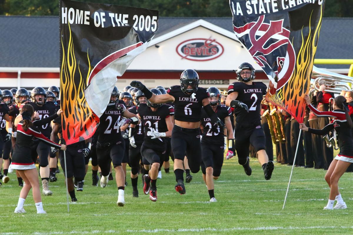 Crown Point at Lowell football