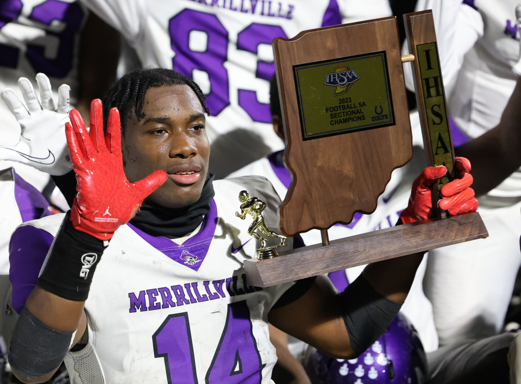 Trey Stephens’ 101 Yards and Two Touchdowns Lead Merrillville to 42-18 Win over Morton in Sectional 9 Championship