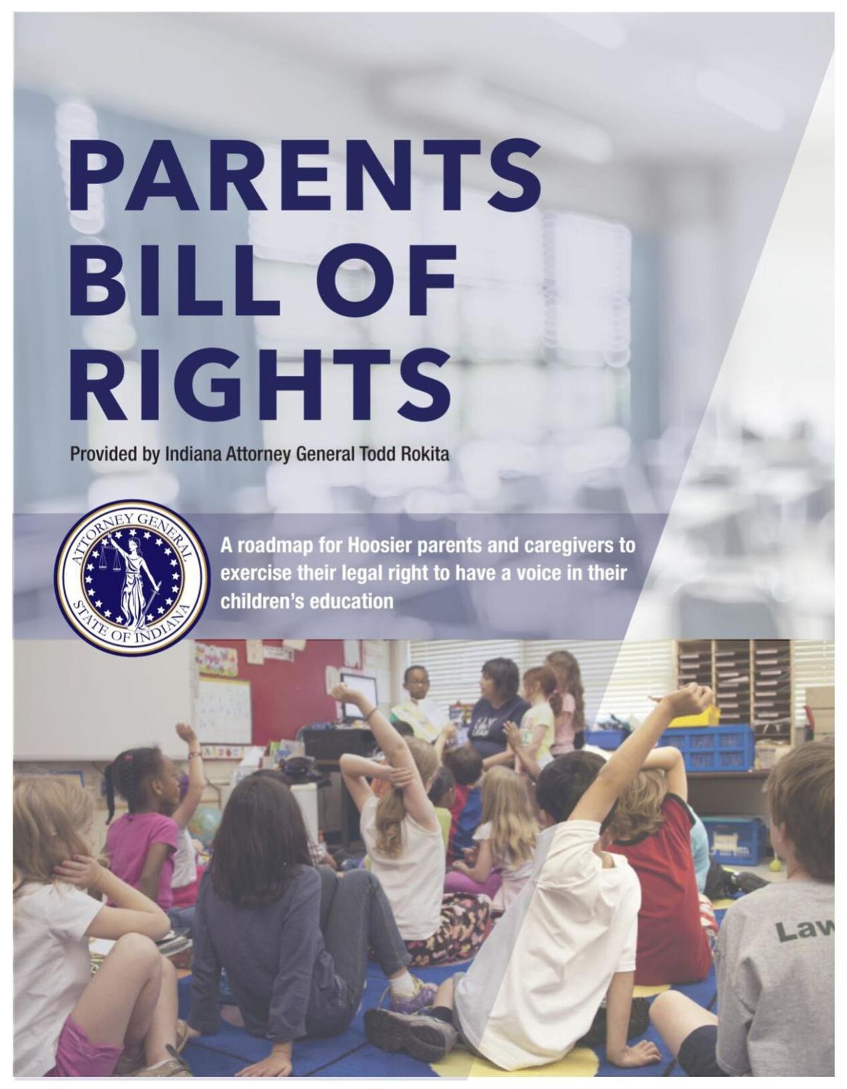 Parents Bill of Rights issued by Attorney General Todd Rokita