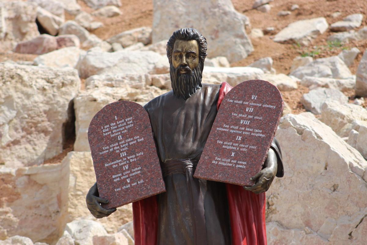 Moses exhibit unveiled at Shrine of Christ’s Passion Lake County News