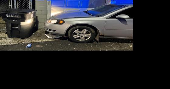 Man with 3 warrants crashes into garage during car, foot chase, police say - Vimarsana News