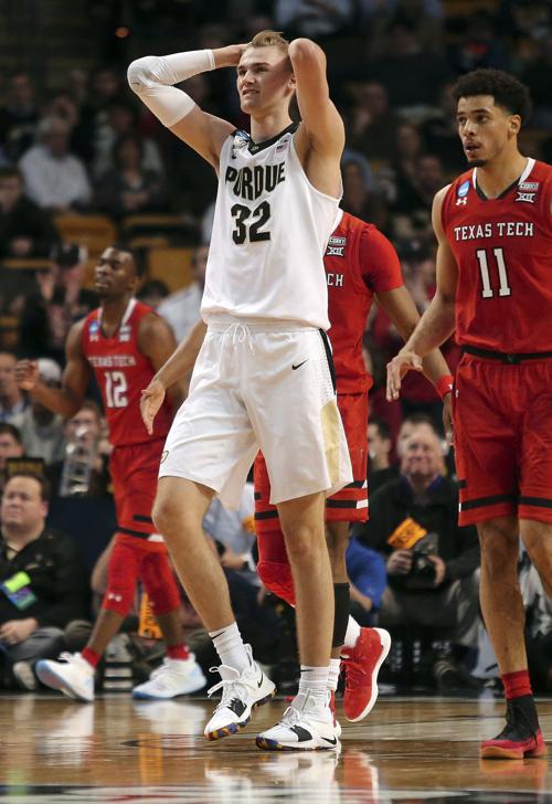 Beard Texas Tech Oust Purdue In Ncaa East Region Purdue