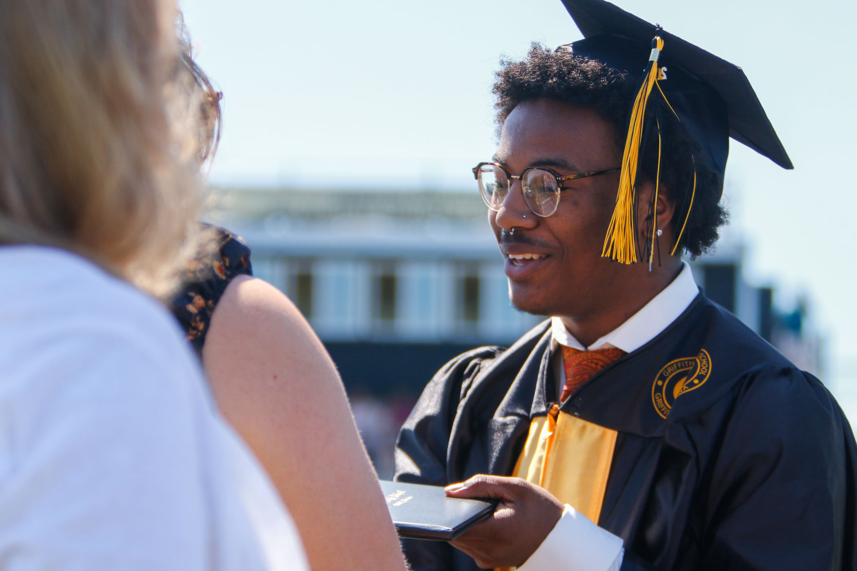 Griffith sales graduation gown