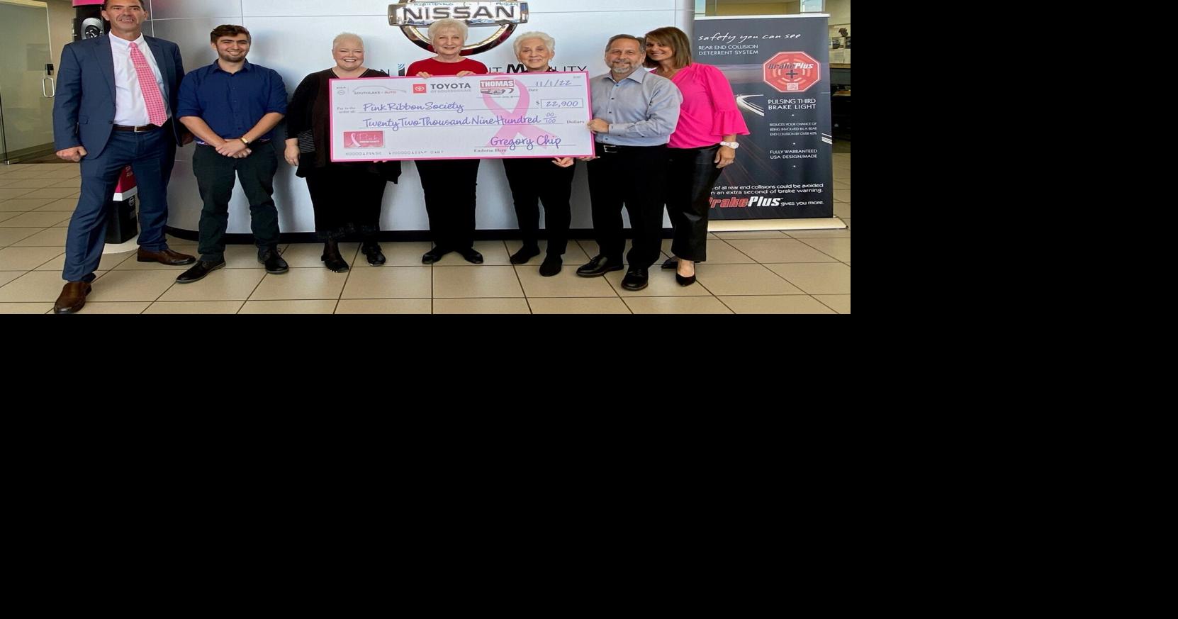 Southlake Auto aids Pink Ribbon Society cause