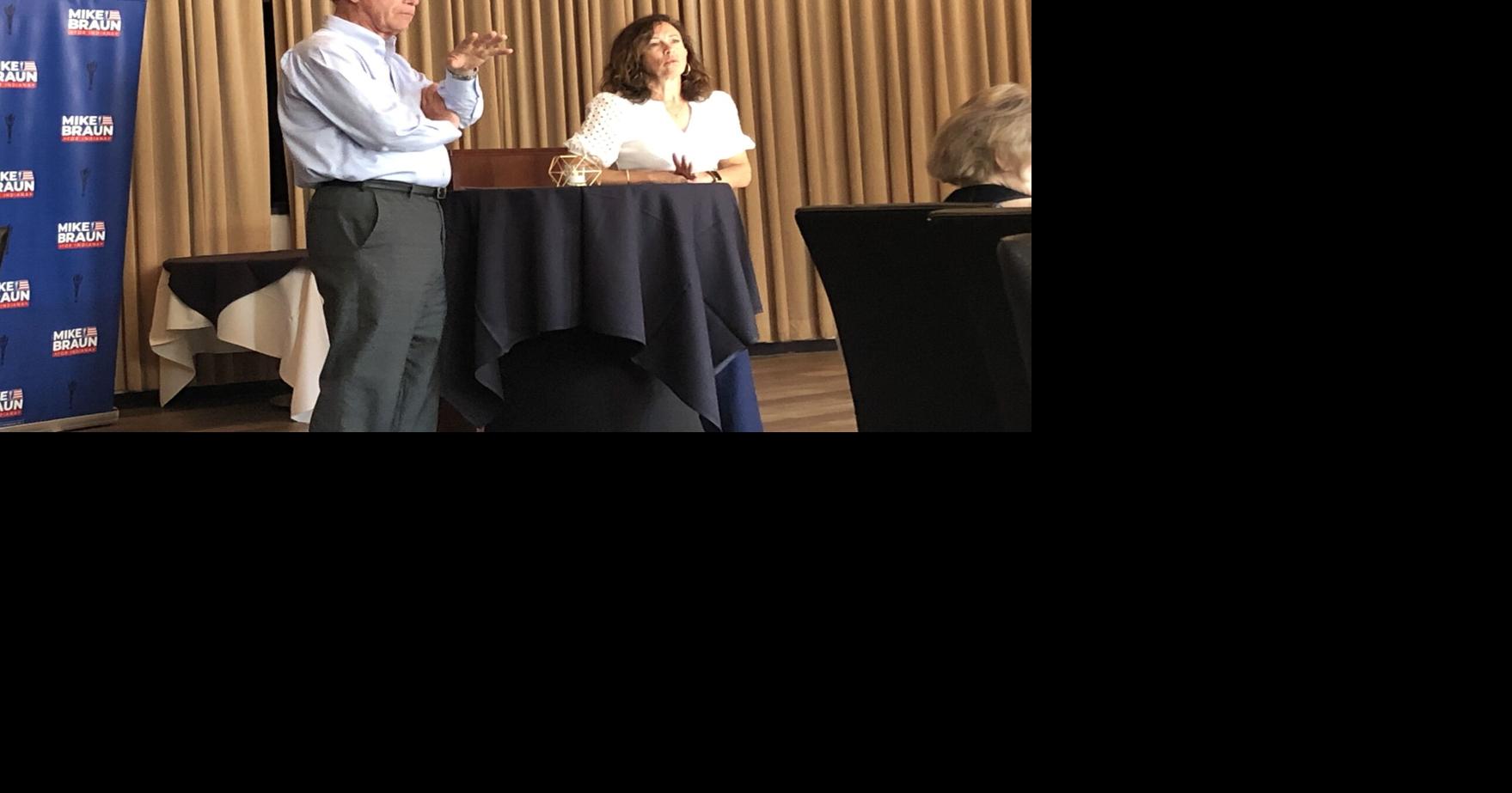 Braun urging Republican convention delegates to ratify his lieutenant governor pick