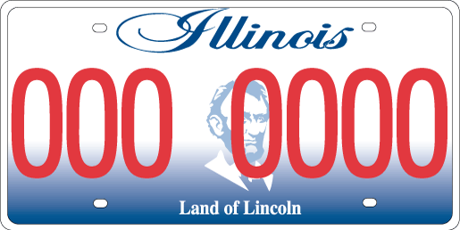illinois state license plates renewal