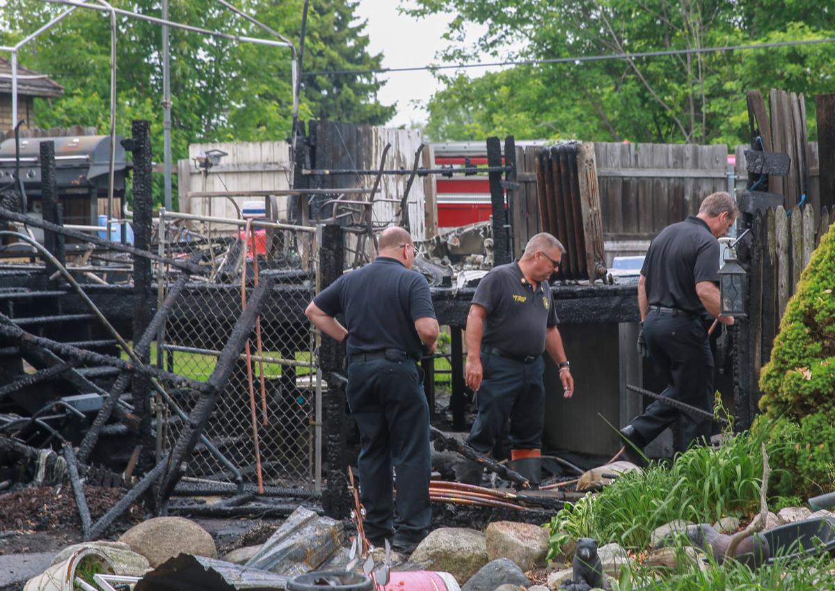 Four people displaced after fire damages Hammond home Lake County