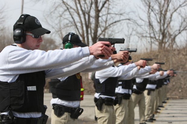 police academy firearms training