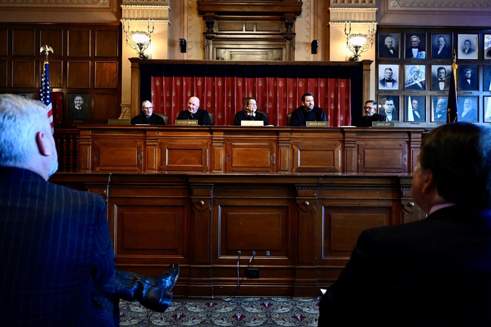 Indiana Supreme Court hears oral arguments on validity of state's