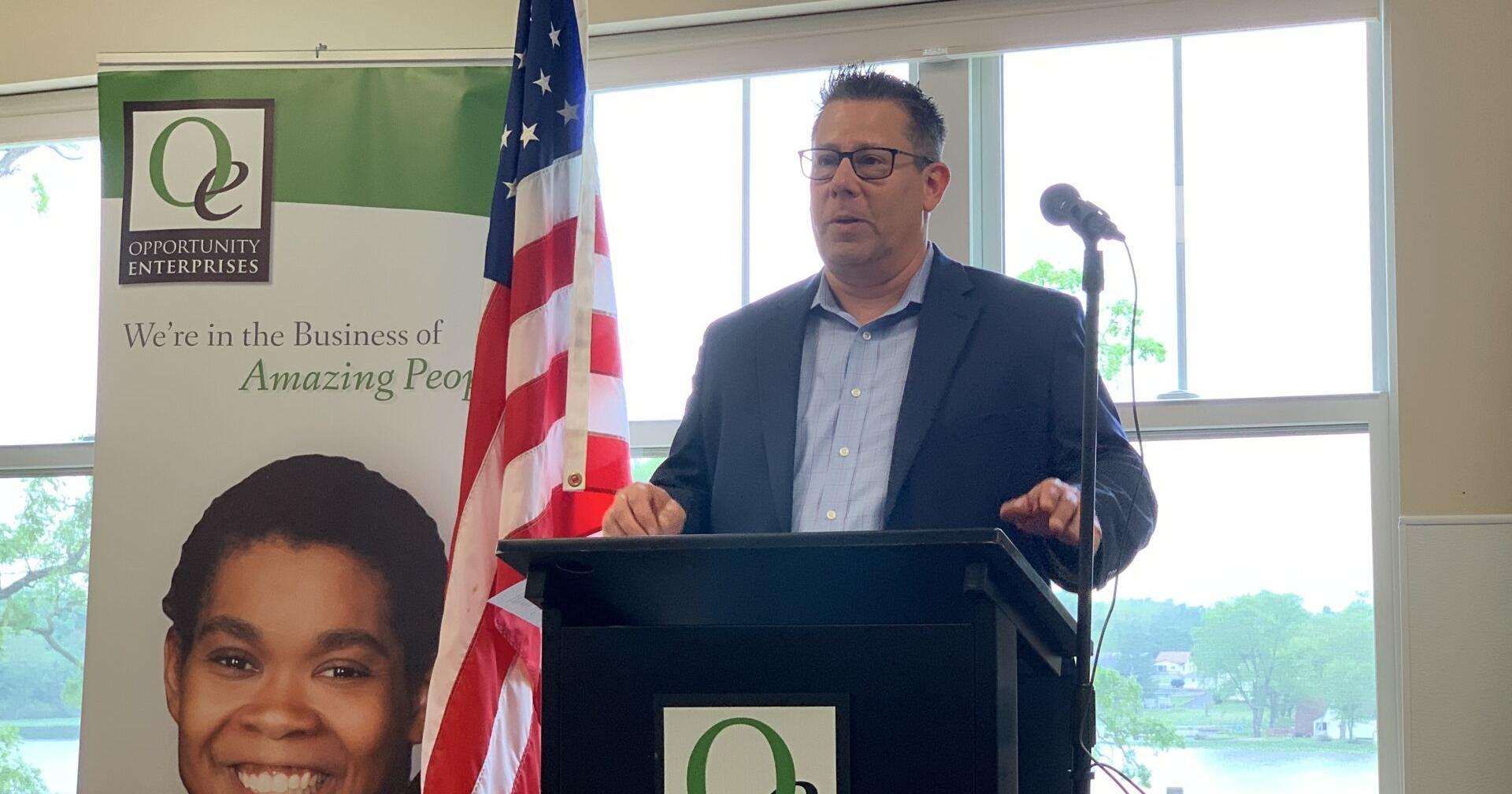 Opportunity Enterprises honors departing board member - Vimarsana News