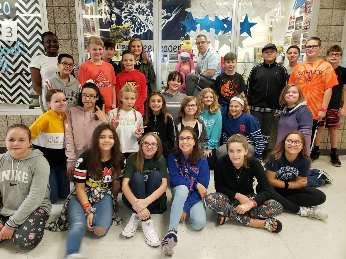 Boxed in for cause Kahler Middle School principal spends day in