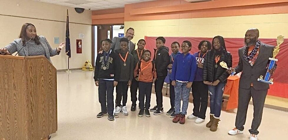 Glen Park Academy basketball team