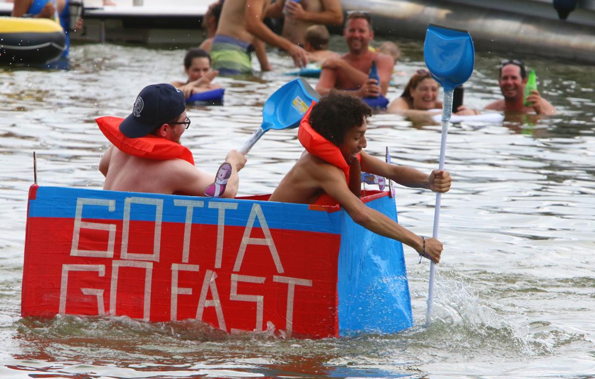 Gallery Cedar Lake Summerfest Cardboard Boat Races
