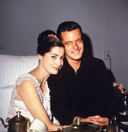 Robert Goulet Visits Wife Carol Lawrence In The Hospital In 1966 Offbeat With Phil Potempa Nwitimes Com
