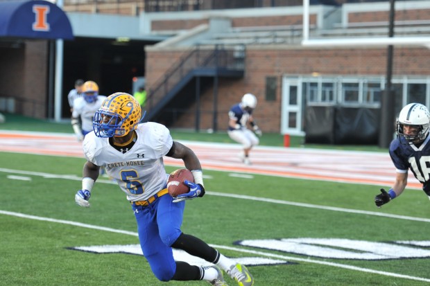 Crete-Monee's Laquon Treadwell is 2012 Times Offensive Player of the Year