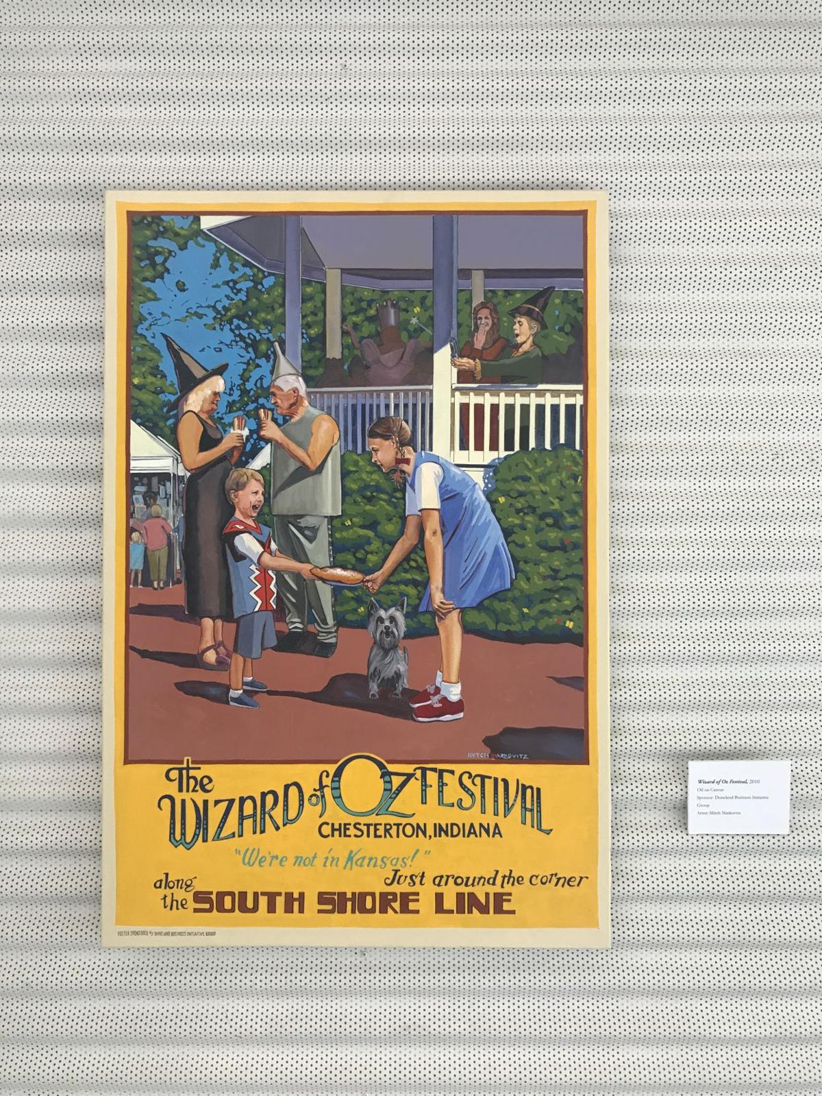 Gallery South Shore Line Posters at the Indiana Center
