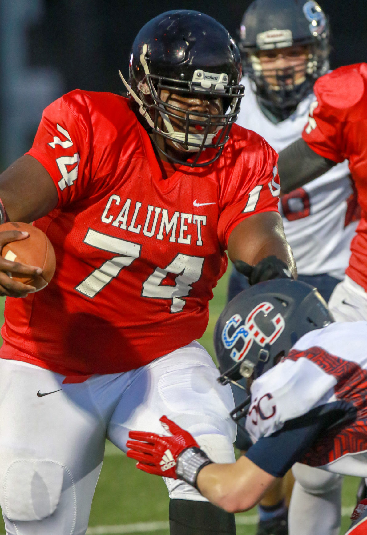 PREP FOOTBALL 349pound running back is more than just a gimmick for